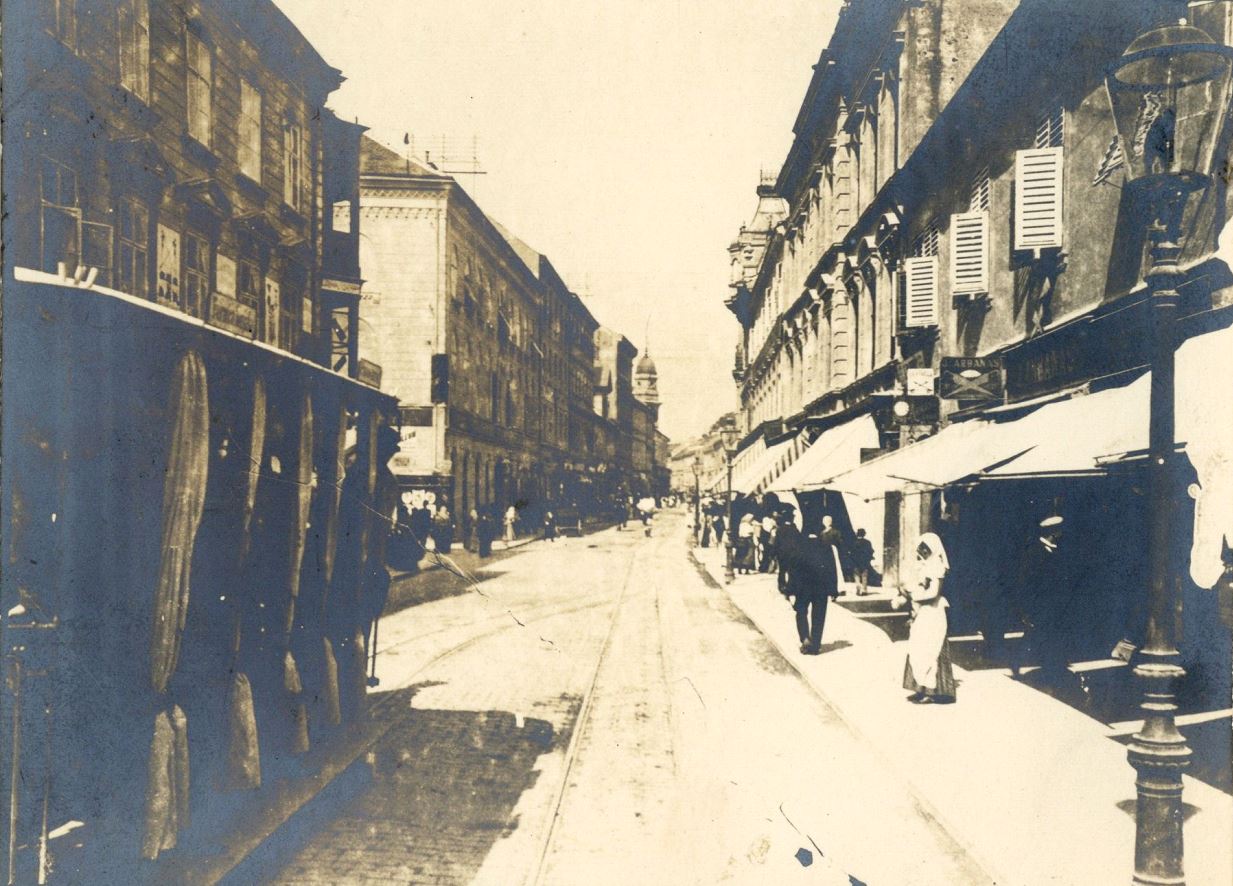 Konjski tramvaj u Ilici, prije 1906. godine